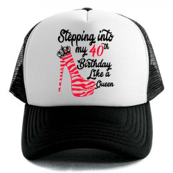 Birthday like a queen καπέλο