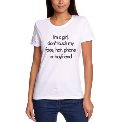 I am a girl γυναικείο t-shirt