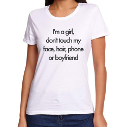 I am a girl γυναικείο t-shirt