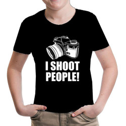I shoot people παιδικό t-shirt