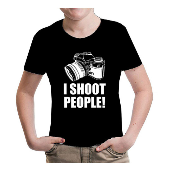 I shoot people παιδικό t-shirt