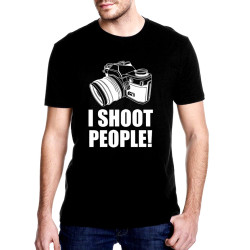 I shoot people t-shirt