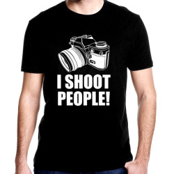 I shoot people t-shirt