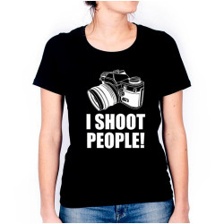 I shoot people γυναικείο t-shirt