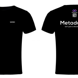 metadudes web3 black tshirt metadudes web3 black tshirt