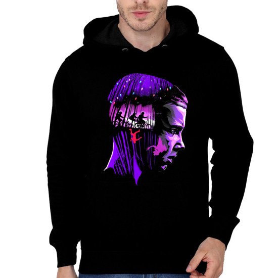 Stranger Things hoodie head