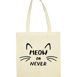 tote bag meow or never