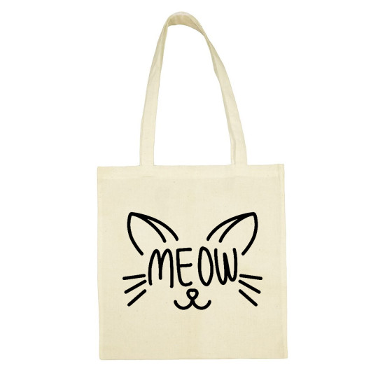 tote bag meow