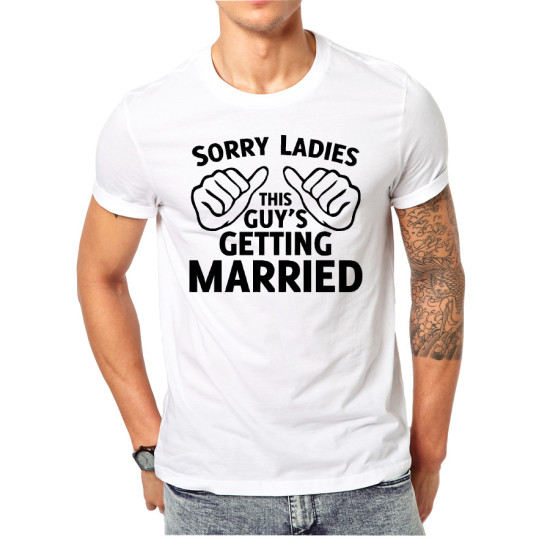Sorry Ladies t-shirt